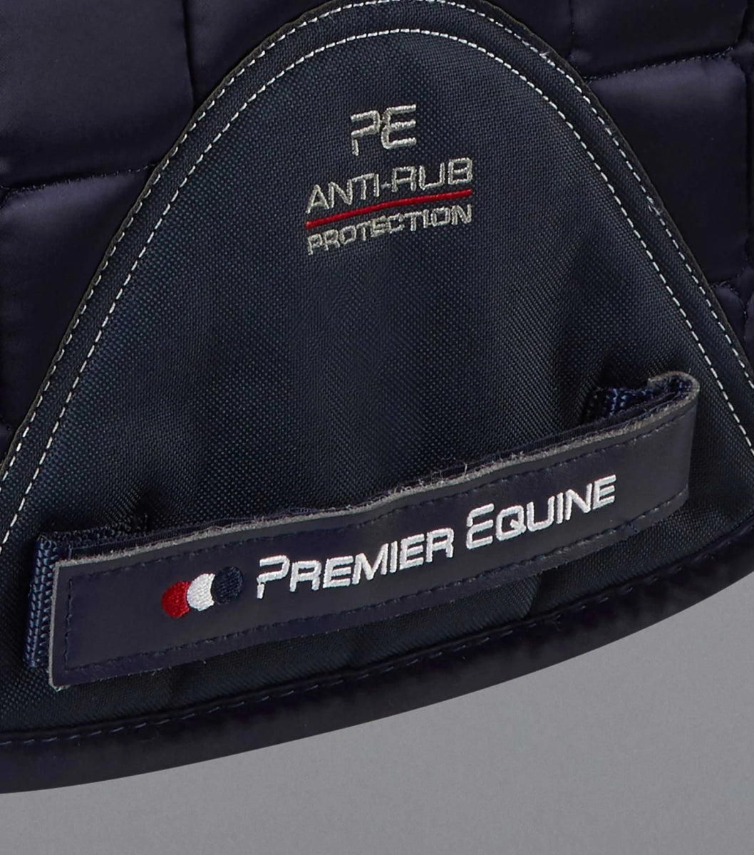 PEI Capella Anti - Slip Wool GP/Jump Satin Saddle Pad + BONUS Bag - Active Equine