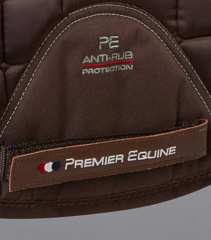 PEI Capella Anti - Slip Wool GP/Jump Satin Saddle Pad + BONUS Bag - Active Equine