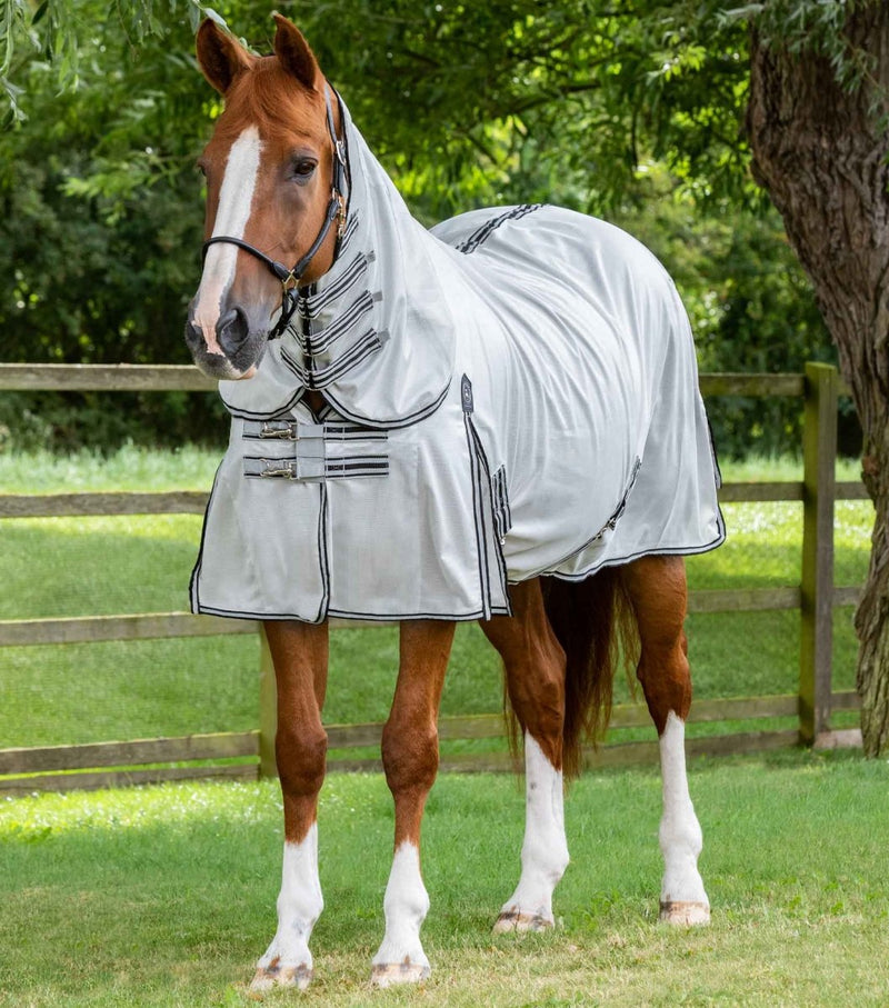 PEI Fly Lite Bug Rug Silver - Active Equine