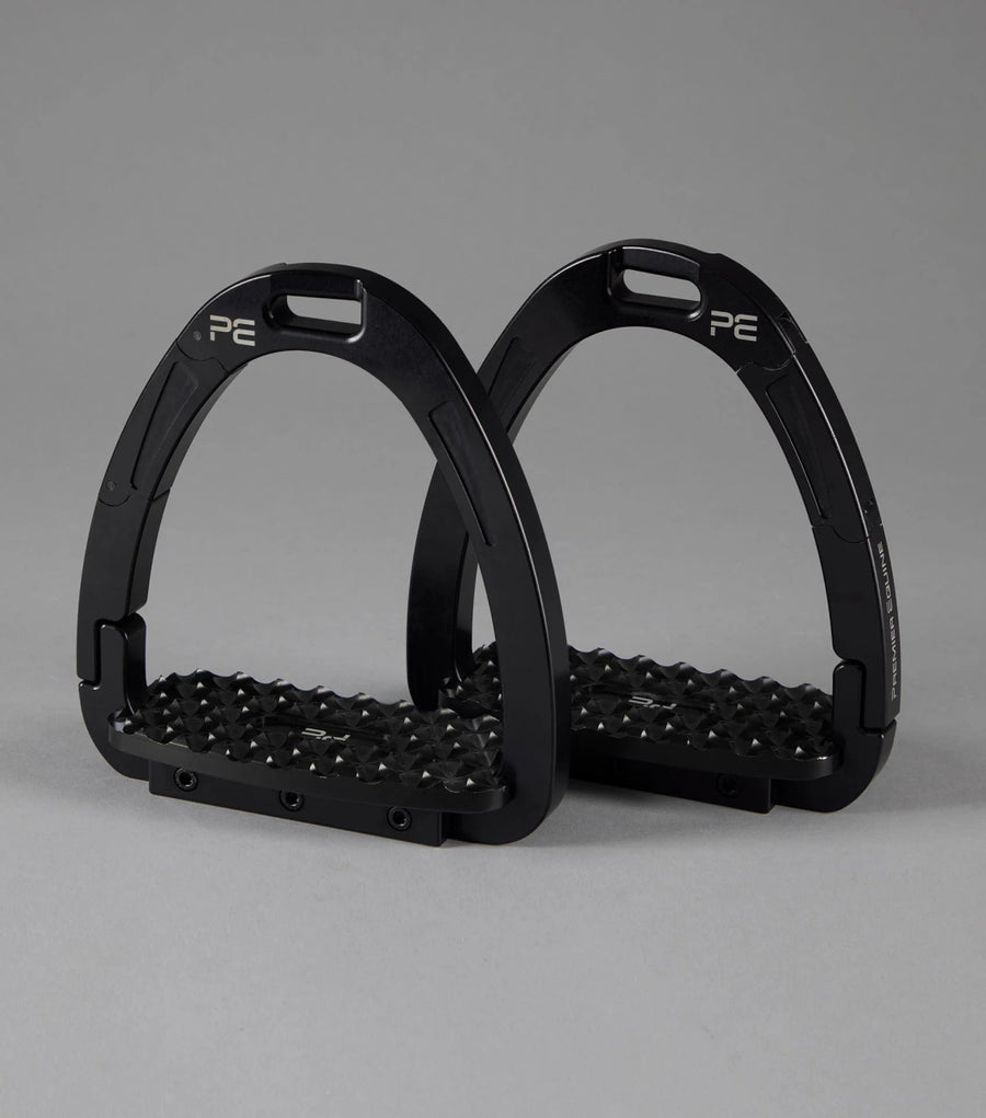 PEI Intego Duo Safety Stirrups | Black - Active Equine