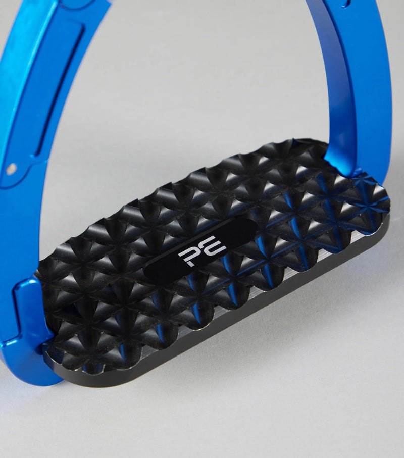 PEI Intego Duo Safety Stirrups | Blue - Active Equine