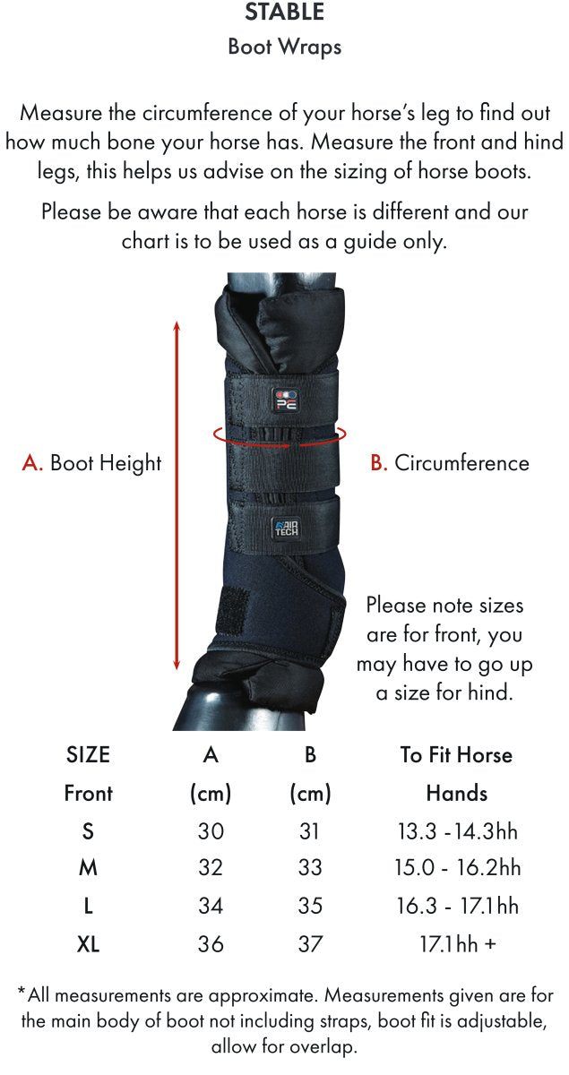 PEI Stable Boot Wraps Inc. Liners - Active Equine