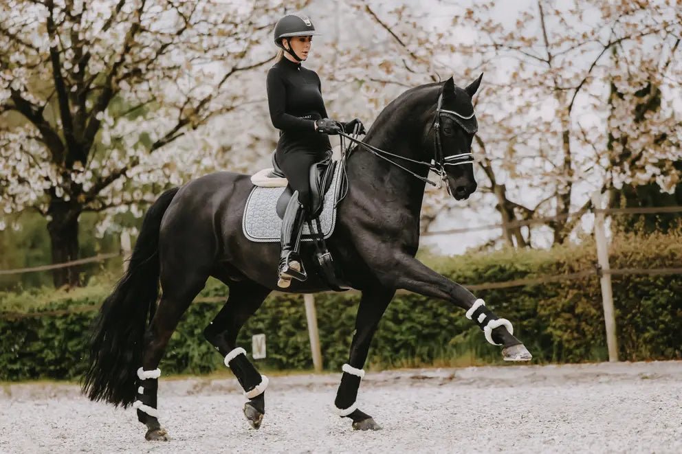 Pied de Poule Saddle Pad | Kentucky Horsewear - Active Equine