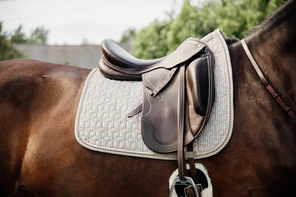 Pied de Poule Saddle Pad | Kentucky Horsewear - Active Equine