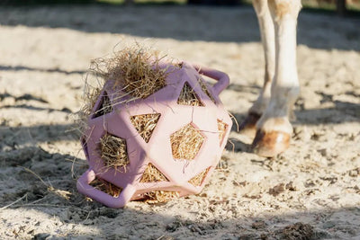 Relax Horse Play & Hay Ball Old Rose | Kentucky Horsewear - Active Equine