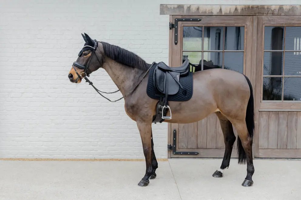 Saddle Pad Plaited 3D Logo Dressage | Kentucky Horsewear - Active Equine