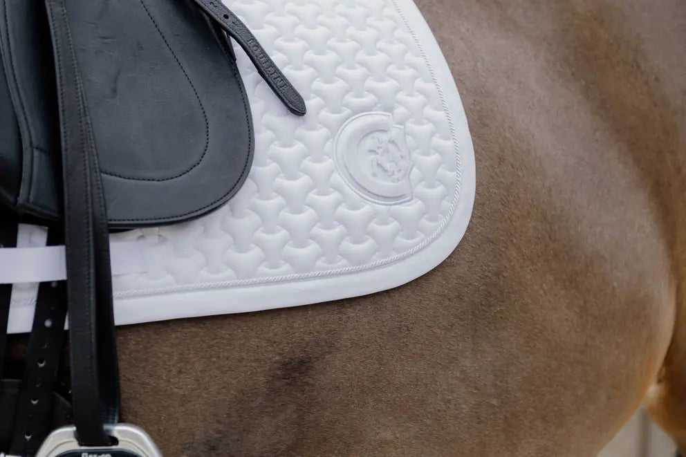 Saddle Pad Plaited 3D Logo Dressage | Kentucky Horsewear - Active Equine