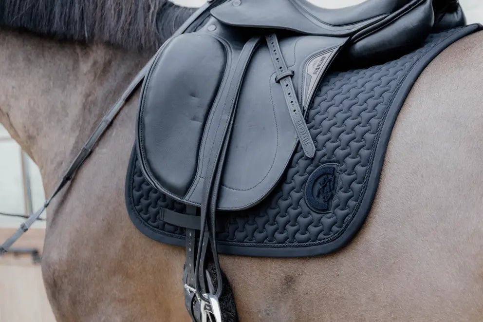 Saddle Pad Plaited 3D Logo Dressage | Kentucky Horsewear - Active Equine