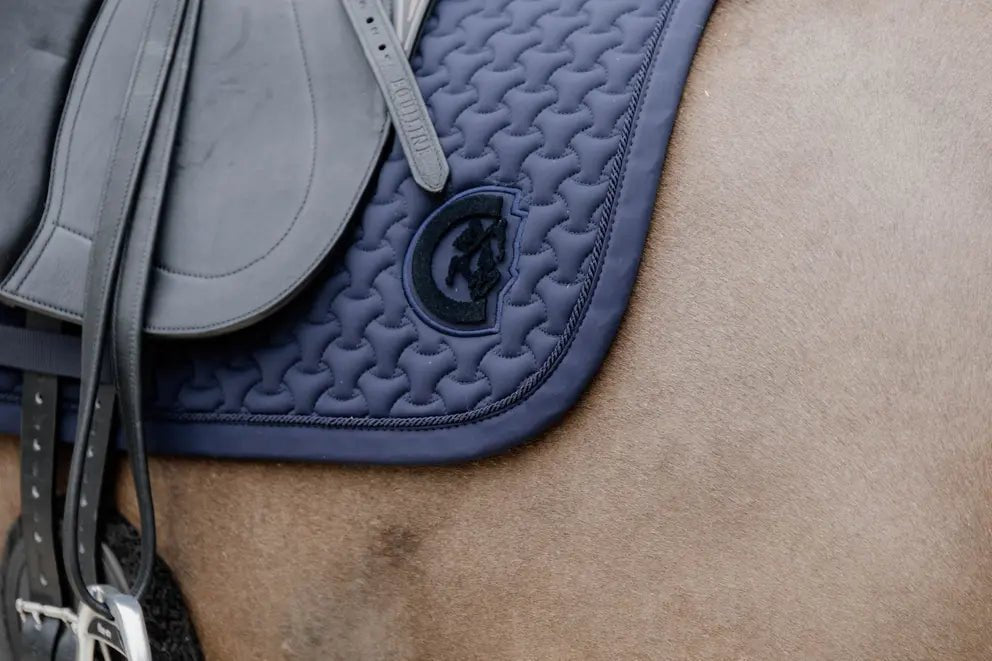 Saddle Pad Plaited 3D Logo Dressage | Kentucky Horsewear - Active Equine