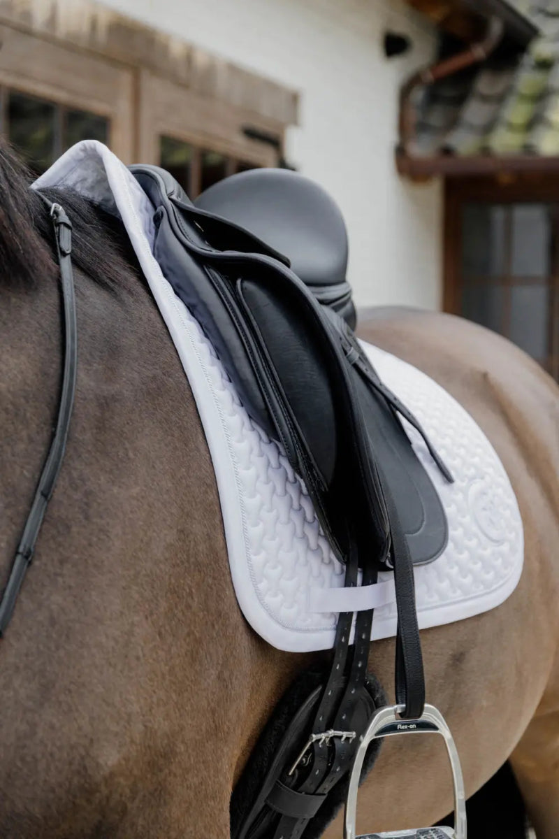 Saddle Pad Plaited 3D Logo Dressage | Kentucky Horsewear - Active Equine