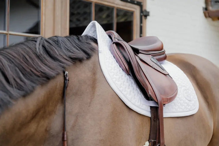 Saddle Pad Plaited 3D Logo Jumping | Kentucky Horsewear - Active Equine