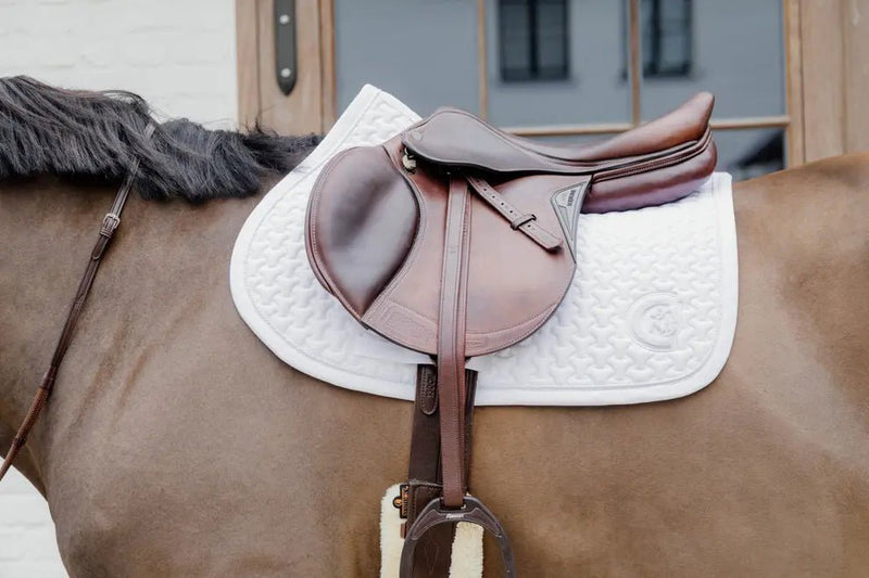 Saddle Pad Plaited 3D Logo Jumping | Kentucky Horsewear - Active Equine