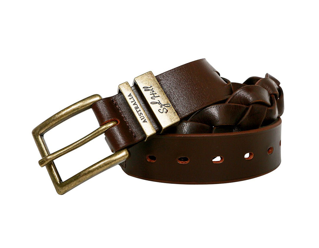 Syd Hill Leather Plaited Belt - Active Equine