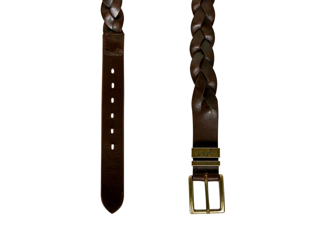 Syd Hill Leather Plaited Belt - Active Equine