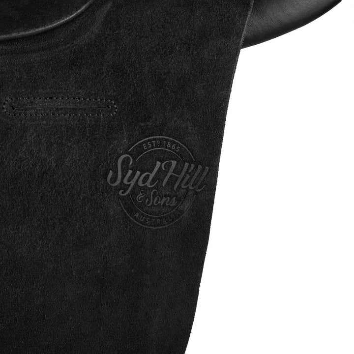 Syd Hill Polo Saddle, Roughout Leather - Active Equine