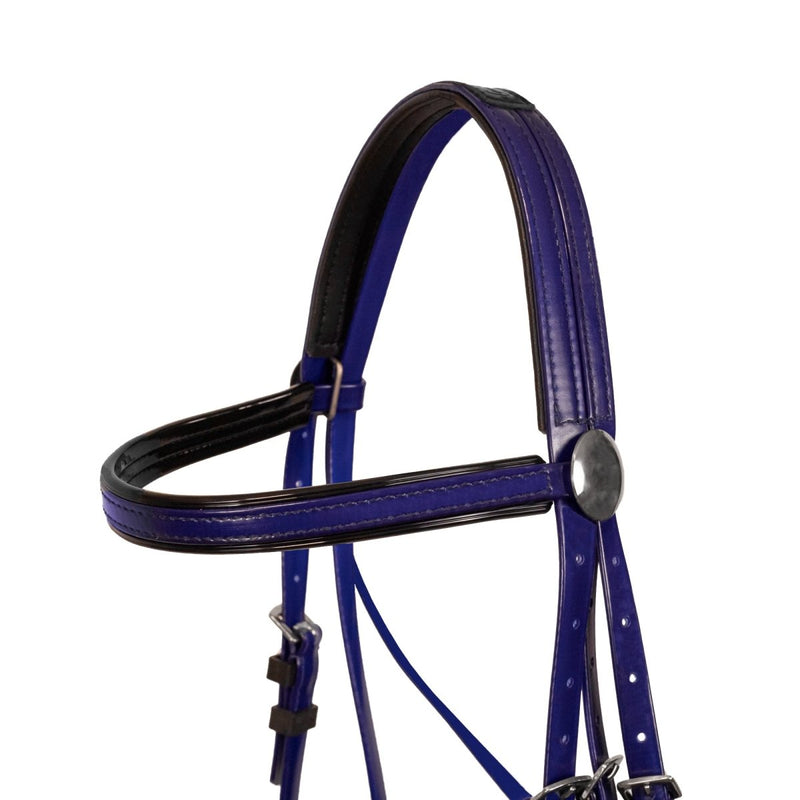 Syd Hill PVC Hanovarian Bridle with Reins - Active Equine