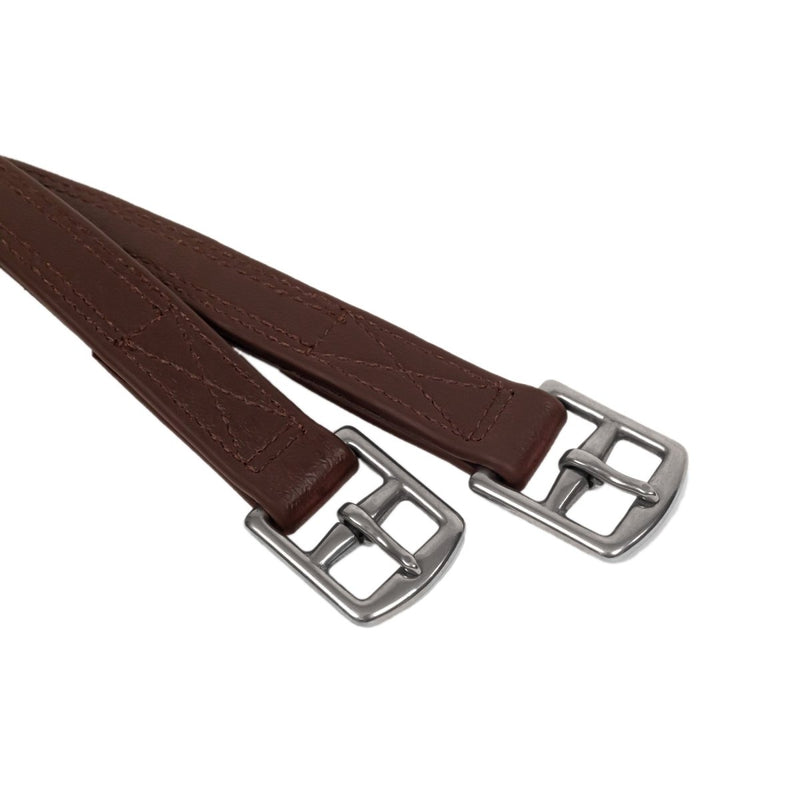 Syd Hill PVC Stirrup Leathers Stitched - Active Equine