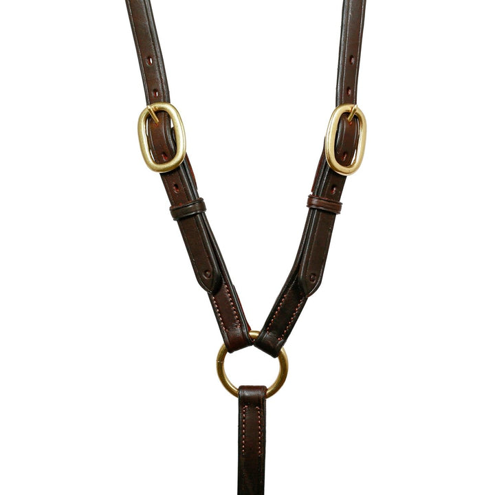 Syd Hill Stockman Breastplate with Rings & Headcheck - Active Equine