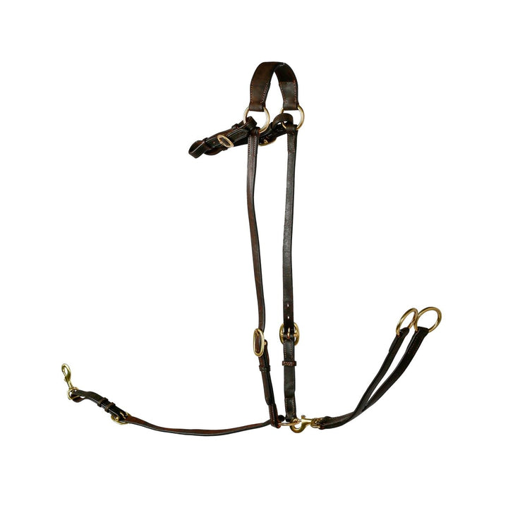 Syd Hill Stockman Breastplate with Rings & Headcheck - Active Equine