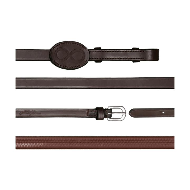 1/2" Rubber Reins | La Cense by Dyon - Active Equine