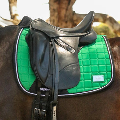 2-in-1 Dressage Saddle Pad (cotton, various colours) | Iconic Equestrian - Active Equine