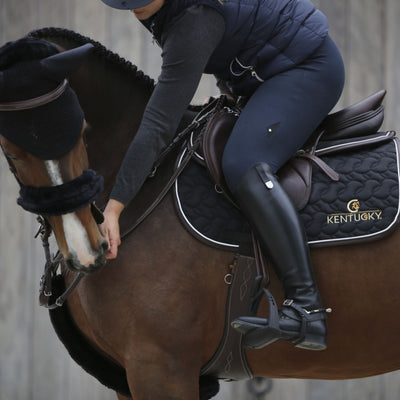 Sheepskin Noseband Set Equine Therapy | Kentucky Horsewear - Active Equine