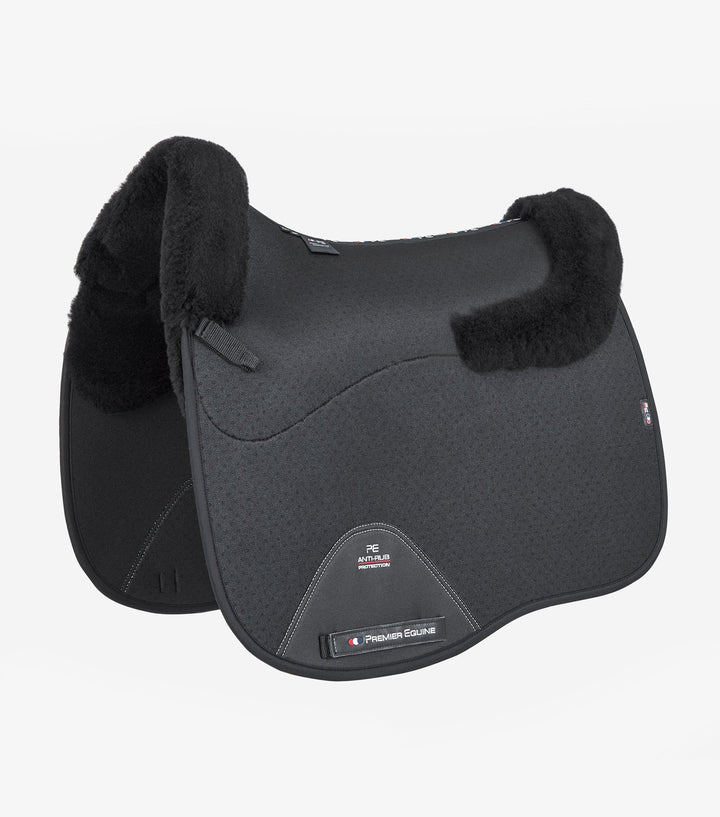 PEI Air Tech Shockproof Wool Dressage Saddle Pad + BONUS Bag