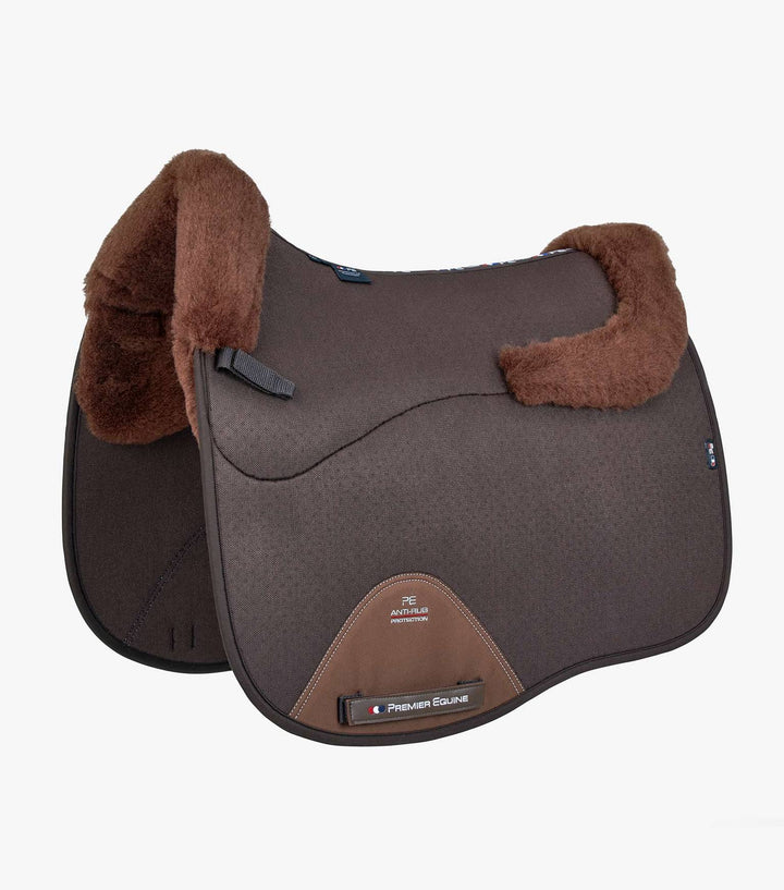 PEI Air Tech Shockproof Wool Dressage Saddle Pad + BONUS Bag