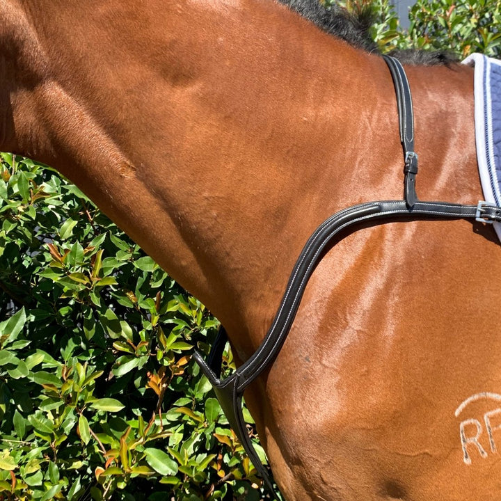 Anatomic Breastplate (with rings) | Active Equine - Active Equine