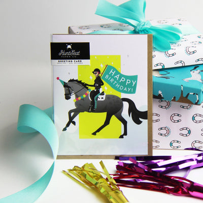 Birthday Parade Equestrian Horse Greeting Card | Hunt Seat Paper Co - Active Equine