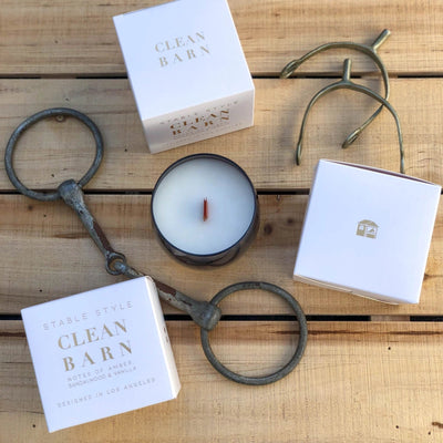 Clean Barn - Soy Wax Candle | Stable Style - Active Equine