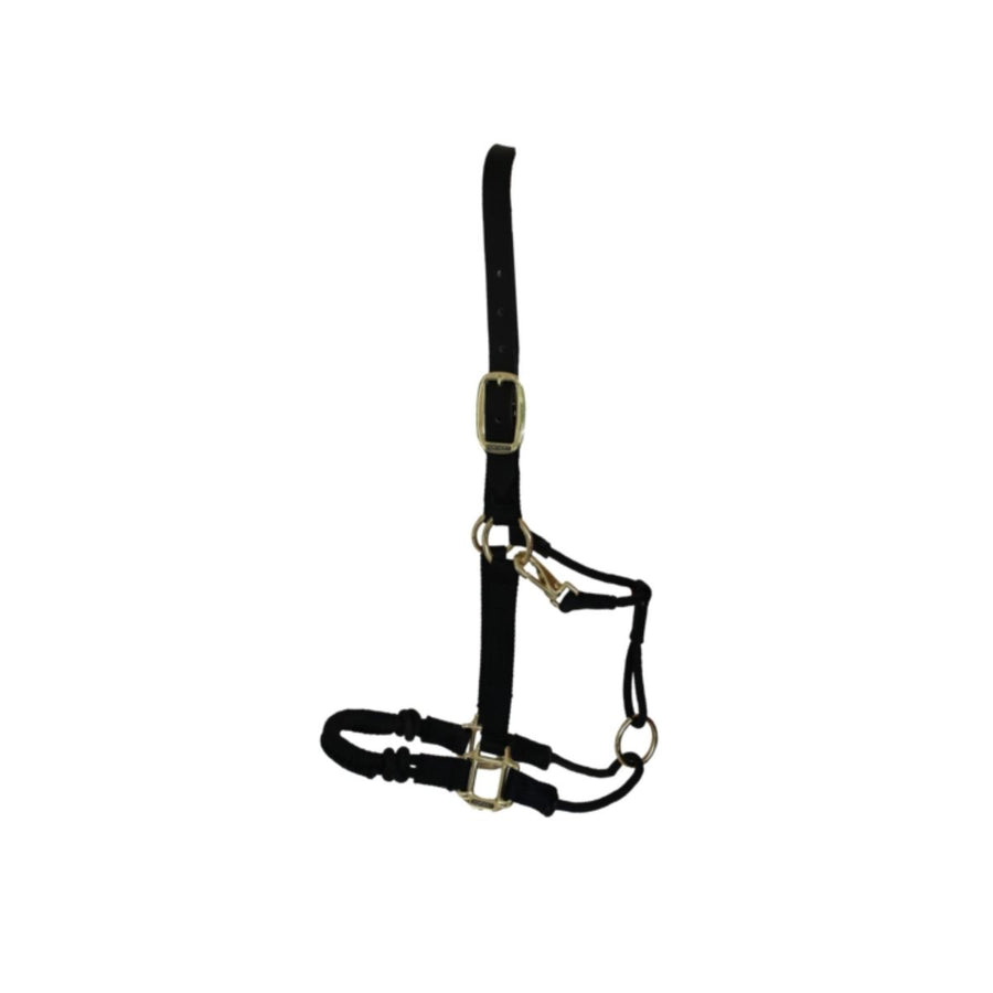Horse Halter Black (cob & full size) | Kentucky Horsewear - Active Equine