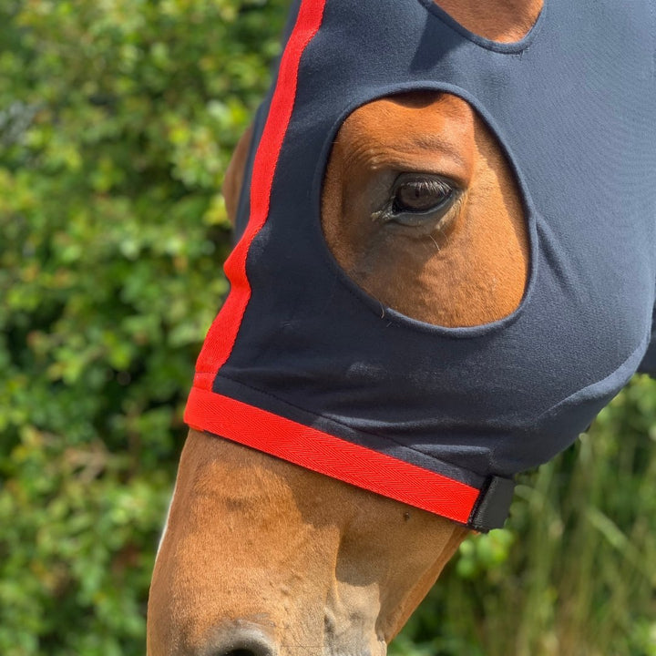 Cotton Stretch Horse Hood (with zip) | Active Equine - Active Equine