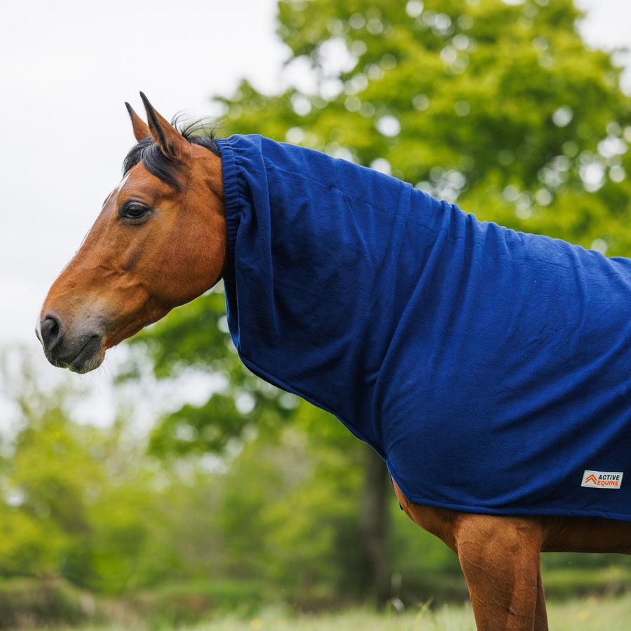 Fleece Neck rug with Zip | Active Equine - Active Equine