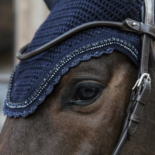 Fly Veil Wellington Stone and Pearl Soundless | Kentucky - Active Equine