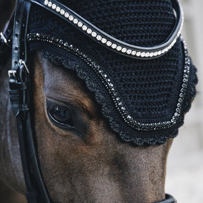 Fly Veil Wellington Stone and Pearl Soundless | Kentucky - Active Equine