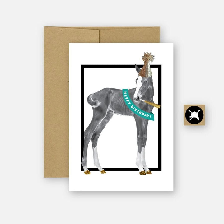 Get Well Soon Equestrian Horse Greeting Card | Hunt Seat Paper Co - Active Equine