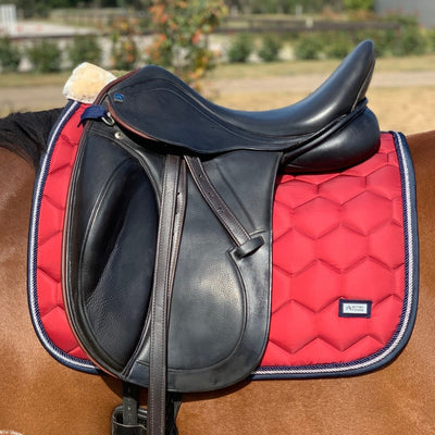 Gloss Hexagon Dressage Saddle Pad Cotton | Active Equine - Active Equine