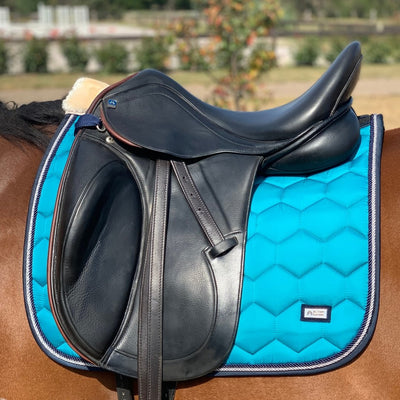 Gloss Hexagon Dressage Saddle Pad Cotton | Active Equine - Active Equine
