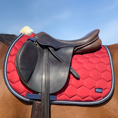 Gloss Hexagon Jump Cotton Saddle Pad | Active Equine - Active Equine