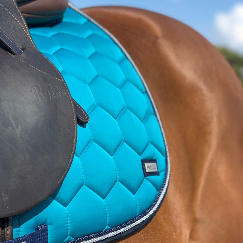 Gloss Hexagon Jump Cotton Saddle Pad | Active Equine - Active Equine