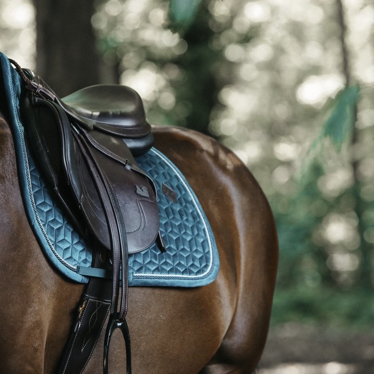 Jumping Saddle Pad Velvet | Kentucky Horsewear - Active Equine