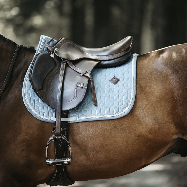 Jumping Saddle Pad Velvet | Kentucky Horsewear - Active Equine