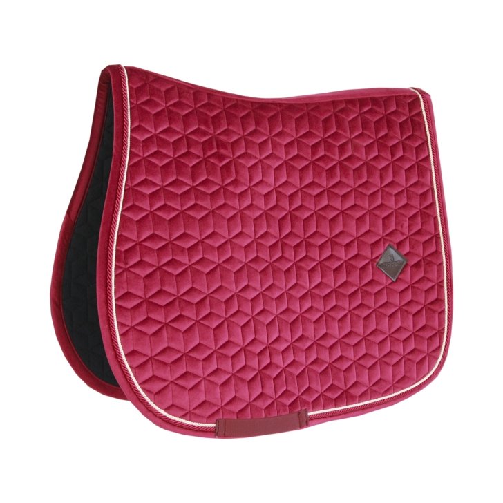 Jumping Saddle Pad Velvet | Kentucky Horsewear - Active Equine