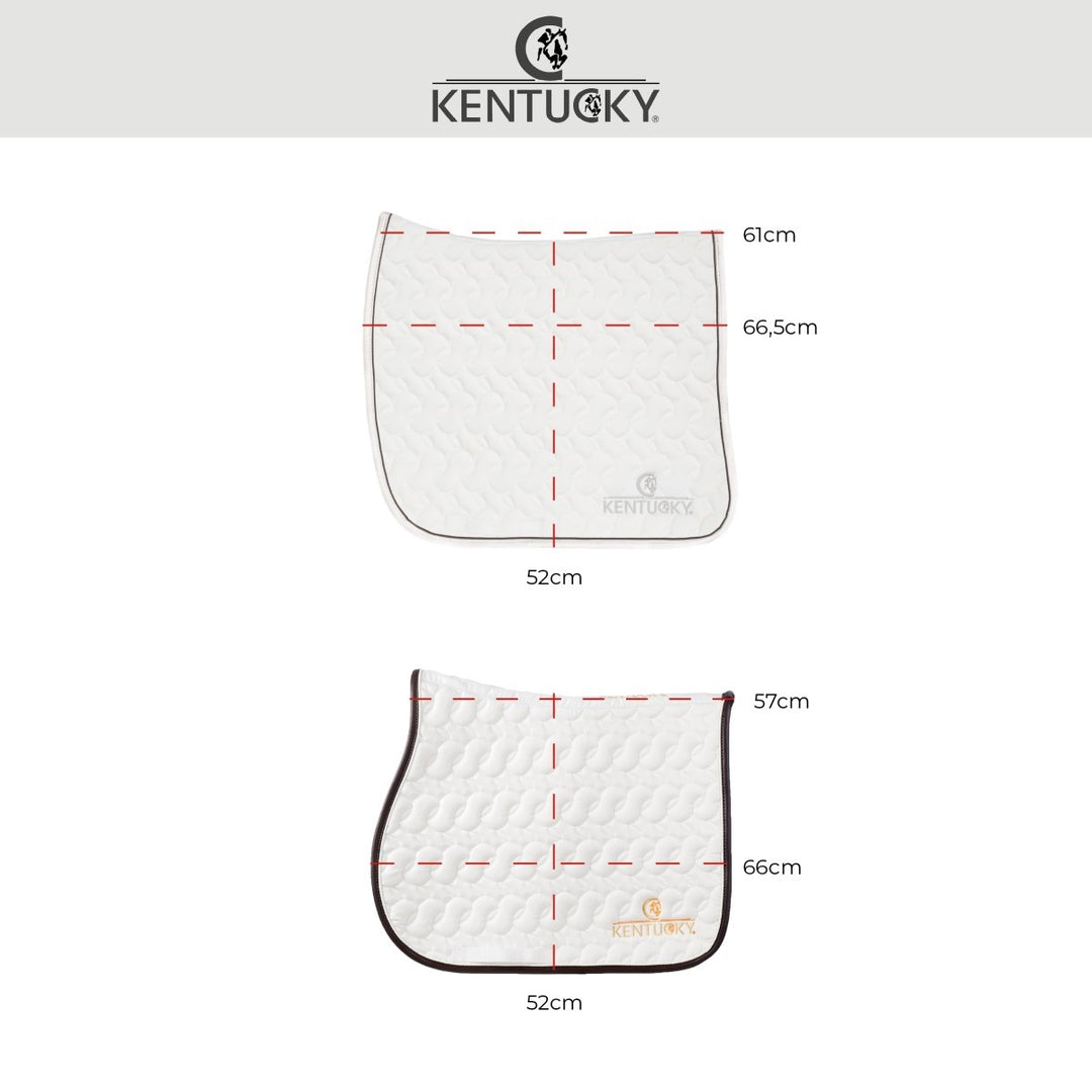 Jumping Saddle Pad Velvet | Kentucky Horsewear - Active Equine