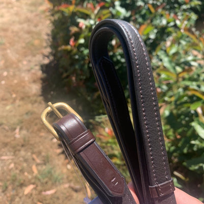 Leather Padded Reins (with stoppers) Pony + Full | Ritmo - Active Equine