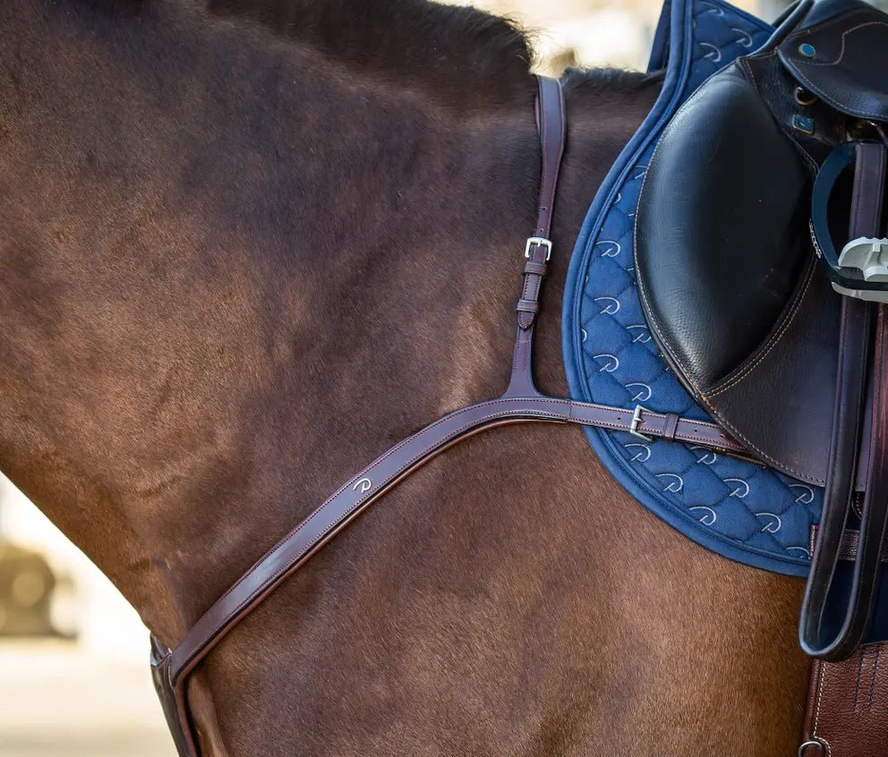 Long Bridge Breastplate | Dyon | New English - Active Equine