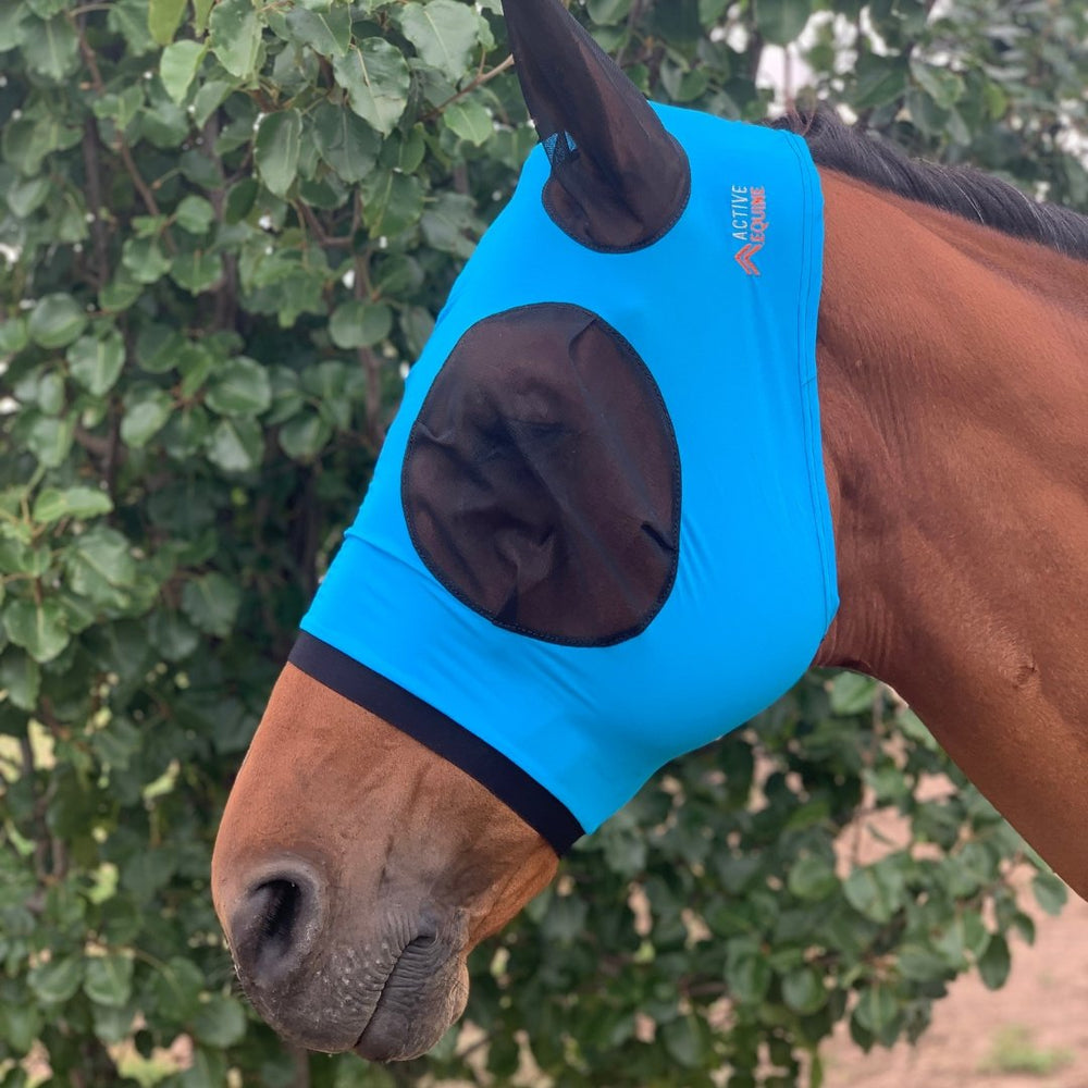 Lycra Fly Mask With Ears - Active Equine