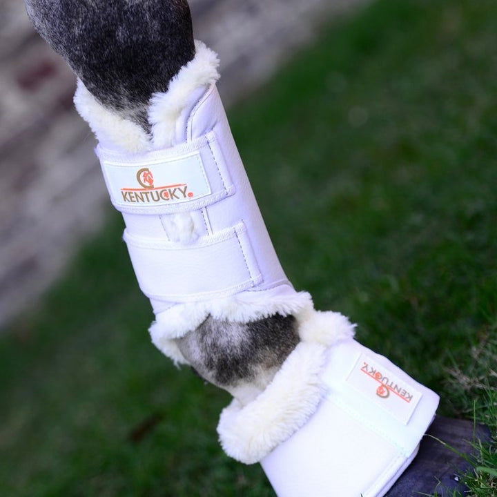 Overreach Horse Boots Sheepskin | Kentucky Horsewear - Active Equine