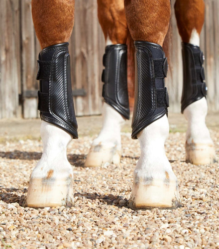 PEI Air-Tech Double Locking Brushing Horse Boots (set of 2) - Active Equine